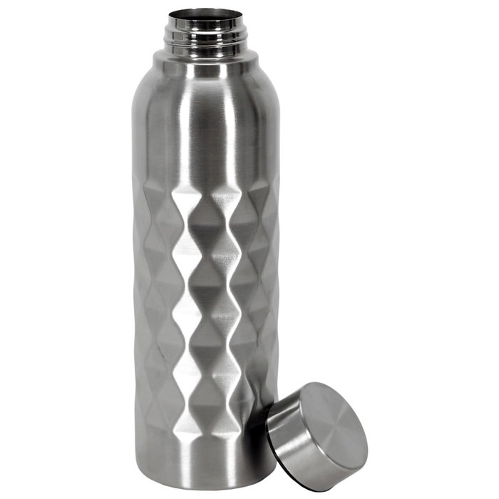 Cook Concept Botella Acero Inoxidable 0.8 L con Relieve Reutilizable
