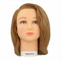 Sinelco Cabeza De Maniquí Isaline 40Cm Cabello Humano