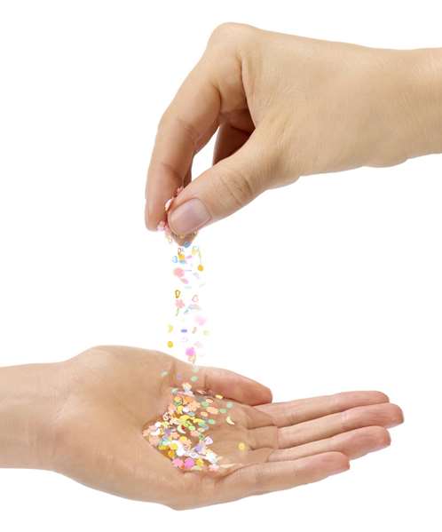 MGA Muñeca Rainbow High Bella Color Rosa 22 cm Slime Transparente y Brillo