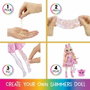 MGA Rainbow High Rainbow Shimmers Bella Rosa con Slime