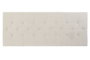 DKD Home Decor Cabecero de Cama Capitoné Crema