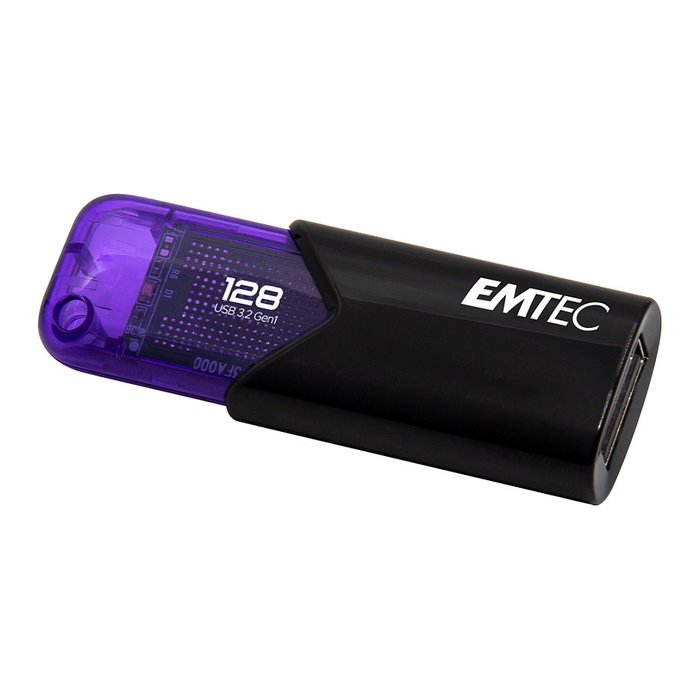 EMTEC Stick USB 3.2 Click Easy B110 128GB Violeta
