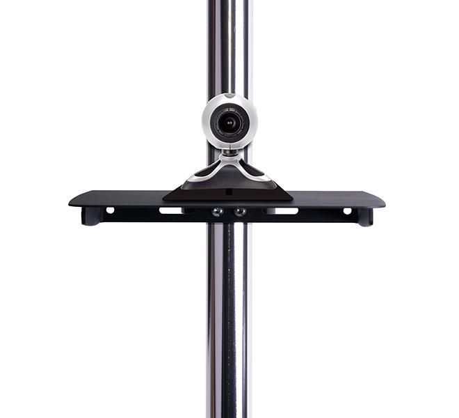 B-Tech BT7033 Estantería para Accesorios, Máx. 25 kg, 300 x 300 mm, Negro