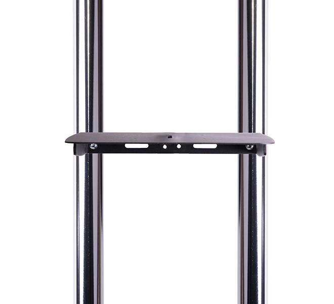 B-Tech BT7033 Estantería para Accesorios, Máx. 25 kg, 300 x 300 mm, Negro