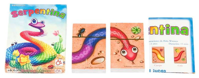 Mercurio Juego Serpentina ¿Quién Puede Ayudar A Poner Los Colores En Orden? 4 Años Cartas