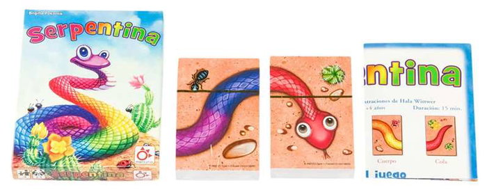 Mercurio Juego Serpentina ¿Quién Puede Ayudar A Poner Los Colores En Orden? 4 Años Cartas