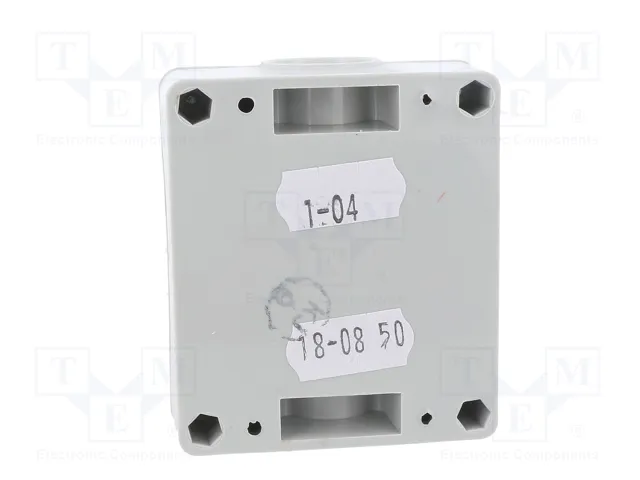 SPAMEL Casete de control ST22 con 1 botón de cabeza de seta rojo SPAMEL Casete de control ST22 con 1 botón de cabeza de seta rojo