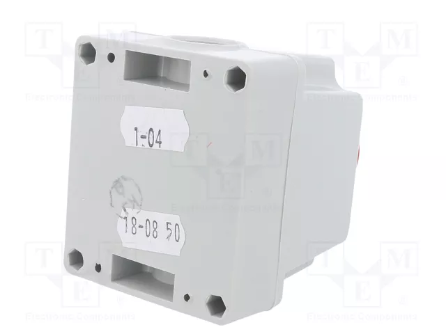 SPAMEL Casete de control ST22 con 1 botón de cabeza de seta rojo SPAMEL Casete de control ST22 con 1 botón de cabeza de seta rojo
