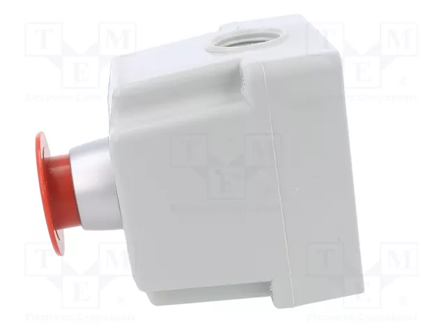 SPAMEL Casete de control ST22 con 1 botón de cabeza de seta rojo SPAMEL Casete de control ST22 con 1 botón de cabeza de seta rojo