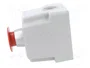 SPAMEL Casete de control ST22 con 1 botón de cabeza de seta rojo