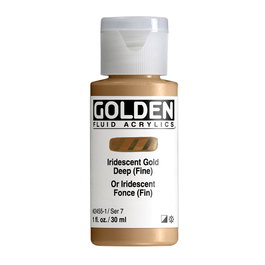 Golden Fluid Colores Acrílicos Oro Iridiscente Oscuro (Fino) 30 ml