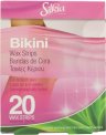 Silkia Tiras de Cera para Bikini con Aloe Vera, 20 Piezas
