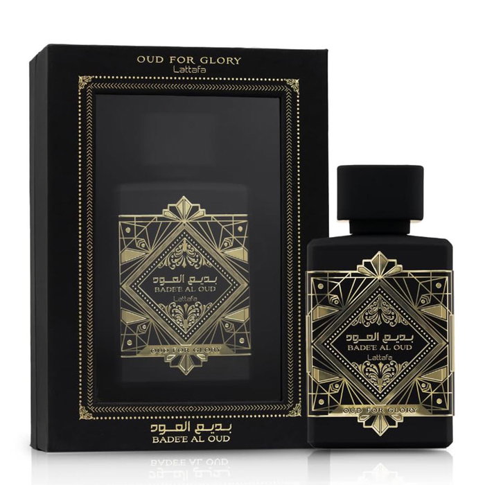 Lattafa Bade'e Al Oud Oud for Glory Eau de Parfum 100 ml Spray Lattafa Bade'e Al Oud Oud for Glory Eau de Parfum 100 ml Spray