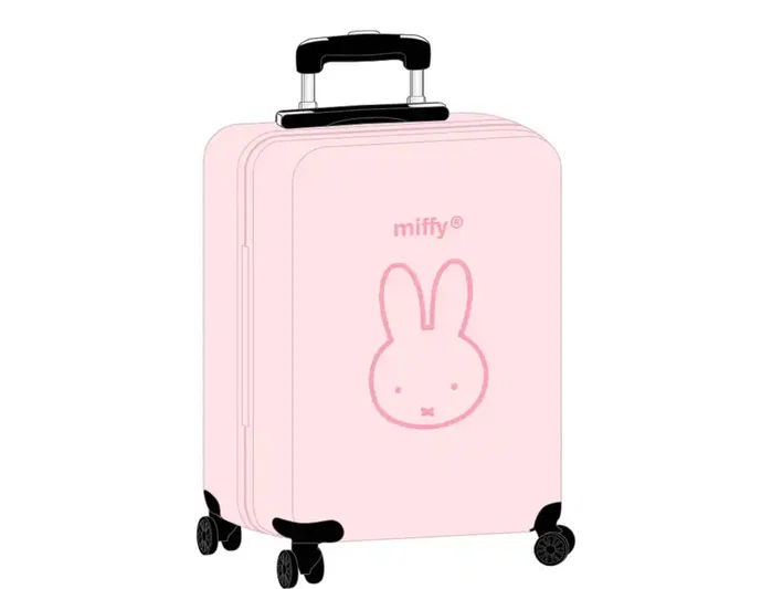 Safta Trolley Cabina 20" Miffy Flores