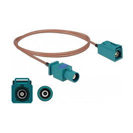 DeLOCK Cable de antena RG-316 FAKRA Z a FAKRA Z 1 m