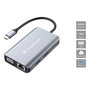Conceptronic DONN21G Docking Station 7 en 1 USB-C con HDMI, VGA y Gigabit LAN