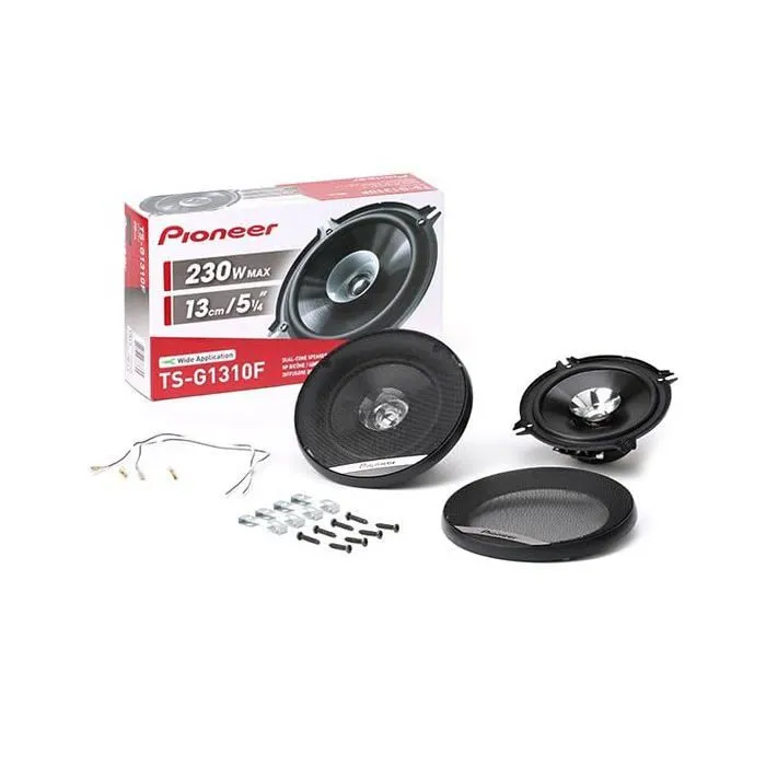 Pioneer Altavoz Coaxial TS-G1010F de 10 cm con Doble Cono - Potencia Máxima 190 W - Referencia PIO4988028533099