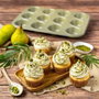 Zenker Juego de 2 moldes especiales para muffins Green Vision