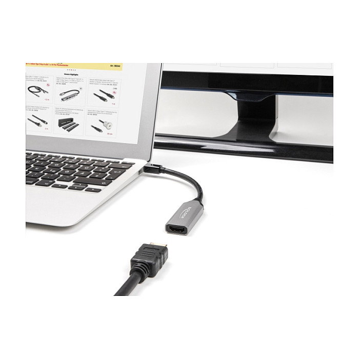 DeLOCK Adaptador Mini DisplayPort a HDMI 8K con HDR 64331 DeLOCK Adaptador Mini DisplayPort a HDMI 8K con HDR 64331