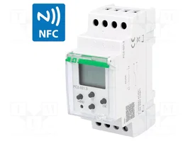 F&F Programador de tiempo digital 24h / 7 días SPDT