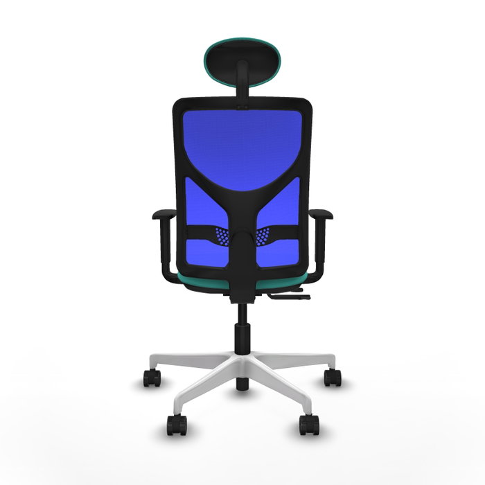 PIQUERAS Y CRESPO Silla de oficina Motilla Sincro/Traslack Turquesa y Azul PIQUERAS Y CRESPO Silla de oficina Motilla Sincro/Traslack Turquesa y Azul