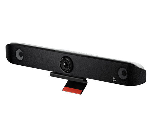 Poly Studio V52 Barra de Vídeo USB para Conferencias con Cámara 4K UHD, IA, Micrófonos Integrados y Conectividad Wi-Fi – A09D4AA