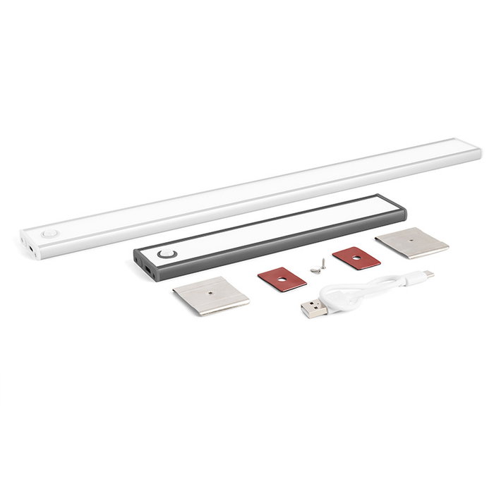 ILIMINACION Y ACC. Lámpara LED Smarty PIR 405 con Sensor de Movimiento Acabado Plata Mate