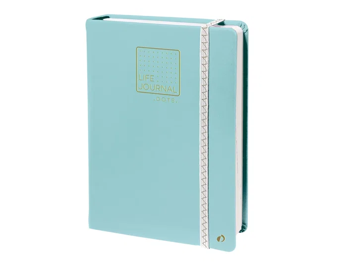 Quo Vadis Libreta Life Journal Infinite Dots 15x21 cm 224 Hojas Tapa Similpiel Verde Punteado
