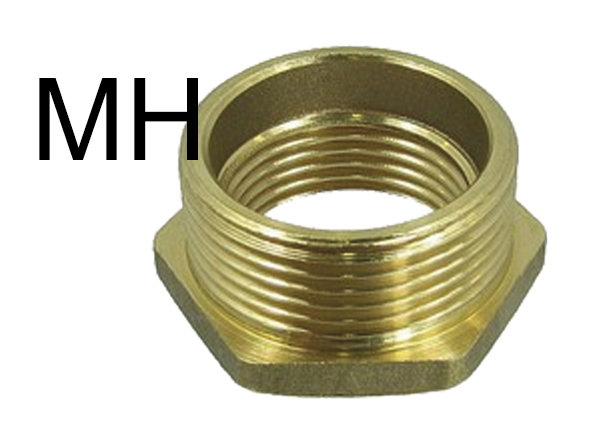 Reducción hexagonal de latón 1-1/2 x 1-1/4 Reducción hexagonal de latón 1-1/2 x 1-1/4