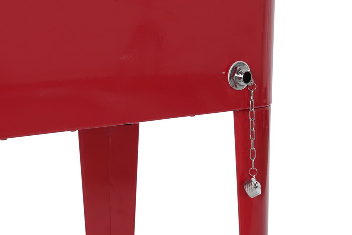 DKD Home Decor Nevera Terraza Y Jardin Rojo 43 x 80 x 74 cm Acero Pp 56 Litros Ruedas DKD Home Decor Nevera Terraza Y Jardin Rojo 43 x 80 x 74 cm Acero Pp 56 Litros Ruedas