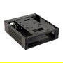 Chieftec IX-01B-OP Caja PC Compacta SFF Negro, Factor de Forma Mini-ITX, Acero, Soporte para Discos 2.5 y 3.5", 197x220x63 mm