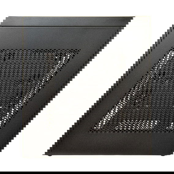 Chieftec IX-01B-OP Caja PC Compacta SFF Negro, Factor de Forma Mini-ITX, Acero, Soporte para Discos 2.5 y 3.5", 197x220x63 mm