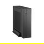 Chieftec IX-01B-OP Caja PC Compacta SFF Negro, Factor de Forma Mini-ITX, Acero, Soporte para Discos 2.5 y 3.5", 197x220x63 mm