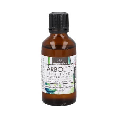 Terpenic Aceite Esencial Árbol de Té Bio 50ml - Antibacteriano, Antifúngico, Inmunoestimulante Terpenic Aceite Esencial Árbol de Té Bio 50ml - Antibacteriano, Antifúngico, Inmunoestimulante