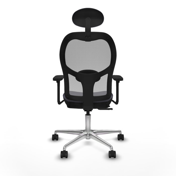 PIQUERAS Y CRESPO Silla de oficina Jorquera con mecanismo Sincro/Traslack, Gris