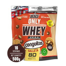 BIG Only Whey Concentrado Proteína sabor Conguitos 500 g