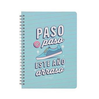 Libreta Pequeña - Paso A Paso, Este Año Arraso Mr Wonderful