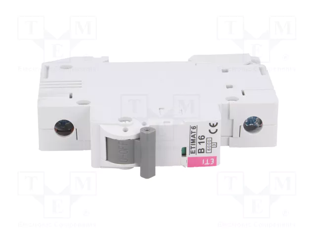 ETI POLAM ETIMAT 6 Interruptor magnetotérmico 1 Polo 13A 6kA