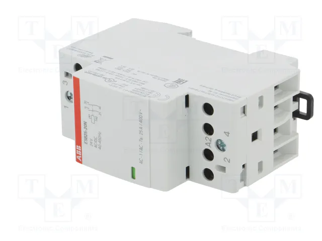 ABB ESB Contactor de Instalación Modular 2-Polar 25A 24VAC/24VDC