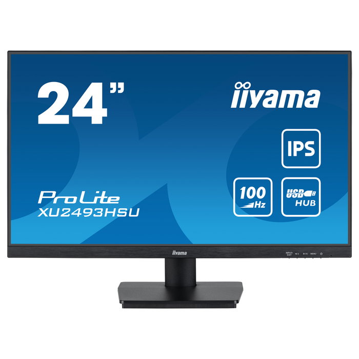 IIYAMA ProLite XU2493HSU-B7 - Monitor Gaming 60.5cm (23.8") Full HD IPS 1920x1080 100Hz 1ms FreeSync HDMI+DP USB Negro IIYAMA ProLite XU2493HSU-B7 - Monitor Gaming 60.5cm (23.8") Full HD IPS 1920x1080 100Hz 1ms FreeSync HDMI+DP USB Negro