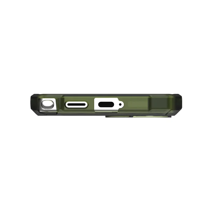 Urban Armor Gear Essential Armor Funda Compatible con Samsung Galaxy S25 Ultra - Color Oliva Drab, Protección 4.8m, Compatible con MagSafe