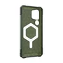 Urban Armor Gear Essential Armor Funda Compatible con Samsung Galaxy S25 Ultra - Color Oliva Drab, Protección 4.8m, Compatible con MagSafe