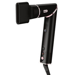 SharkNinja Secador de Pelo FlexStyle HD426EU - Cabello Rizado y Liso, 5 Accesorios, 2100W, 1200W, Secado Rápido y Sin Enredos, Negro