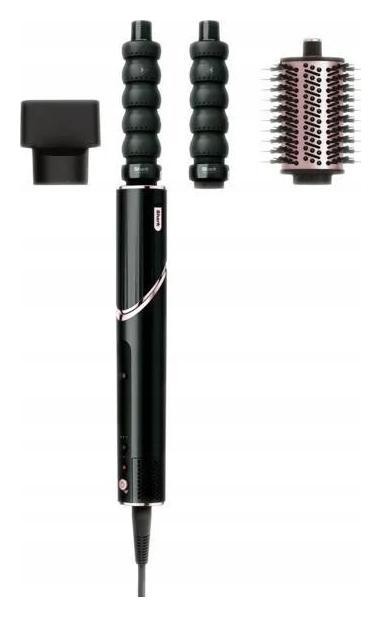 Shark FlexStyle HD426EU Secador de pelo y moldeador 2 en 1 con 3 accesorios, Negro y oro rosa Shark FlexStyle HD426EU Secador de pelo y moldeador 2 en 1 con 3 accesorios, Negro y oro rosa