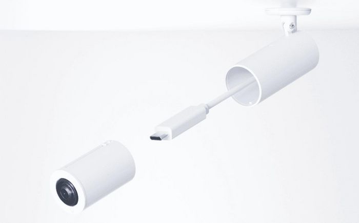 Ubiquiti AI Theta Soporte Angular de Montaje en Techo, para Objetivos Profesionales, Ajustable, de Aluminio