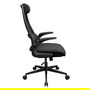Cougar Stryder - Silla Gaming/Office Ergonómica Ajustable con Respaldo, Asiento y Reposacabezas en Tela Negra - CGR-STD-BLB