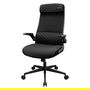 Cougar Stryder - Silla Gaming/Office Ergonómica Ajustable con Respaldo, Asiento y Reposacabezas en Tela Negra - CGR-STD-BLB