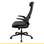 Cougar Stryder - Silla Gaming/Office Ergonómica Ajustable con Respaldo, Asiento y Reposacabezas en Tela Negra - CGR-STD-BLB