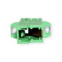 ROLINE Adaptador de fibra óptica LWL-Kupplung LSH Simplex monomodo Verde 21.17.0040