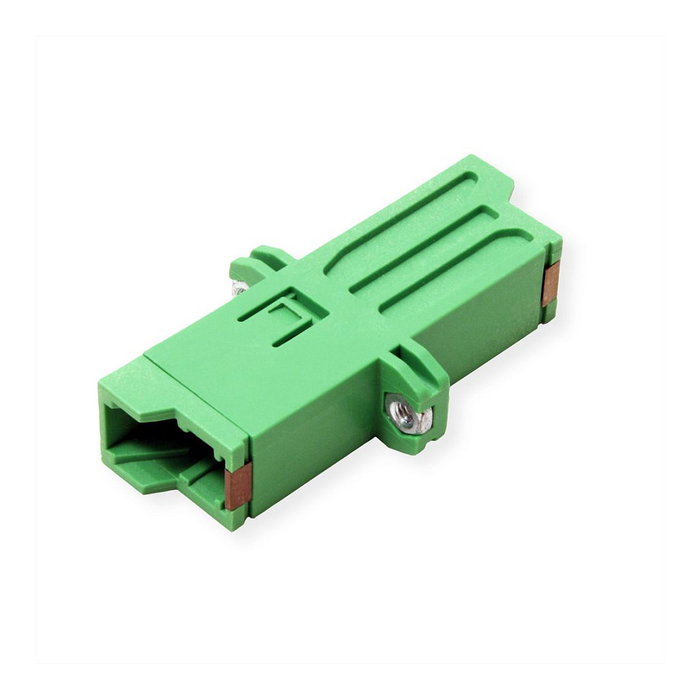 ROLINE Adaptador de fibra óptica LWL-Kupplung LSH Simplex monomodo Verde 21.17.0040 ROLINE Adaptador de fibra óptica LWL-Kupplung LSH Simplex monomodo Verde 21.17.0040